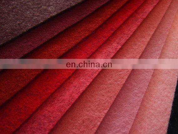 non-woven needle punched Color felt fabric bulk pack for Crafts