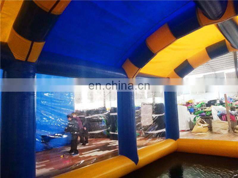 Children mobile Inflatable water pool with Cover