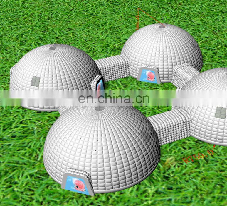 New Design Outdoor Garden Marquee Party Event Dome Tent Portable Inflatable Yurt Tent