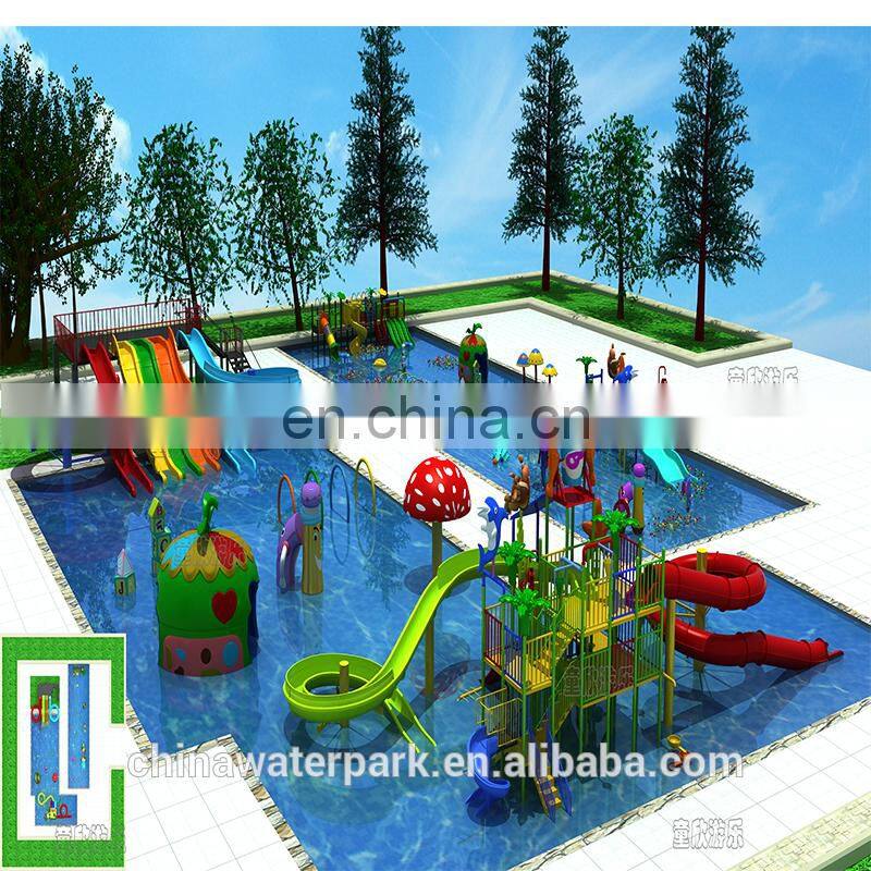 Kids water fun for hotel indoor water park equipment