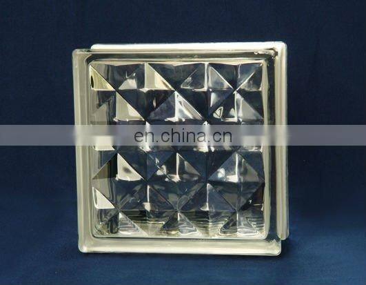 Decorative glass brick , colored glass blocks