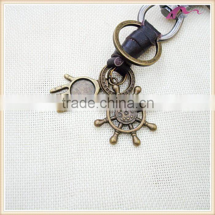 Promotional Zinc Alloy Skull Head Keychain Manufacturers In China