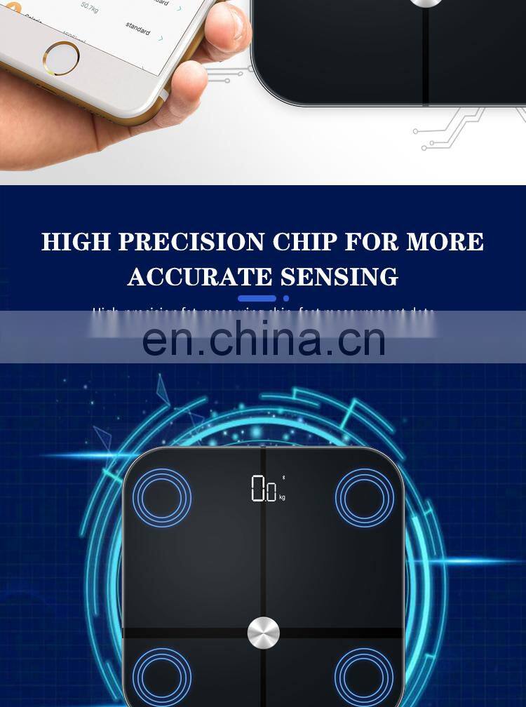 Visceral Fat Body Fat Balance Digital Weight WIFI Bathroom Smart Fitness Scale