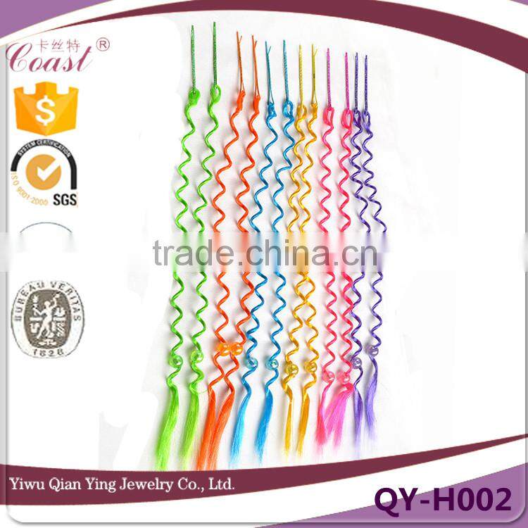 fashion colorful kids Girl hair wholesale braiding accessories set