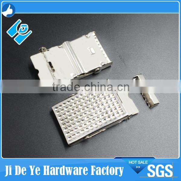 New design china supplier belt accessories interlocking belt buckle