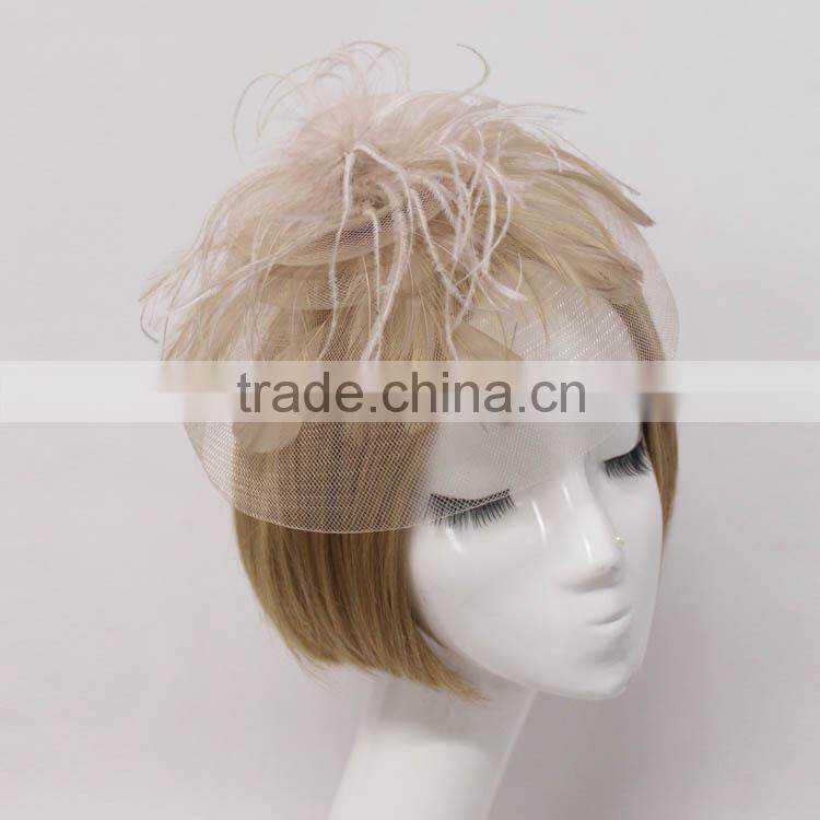 Wholesale Fashionable Feather Wedding Hats For Women Fascinators