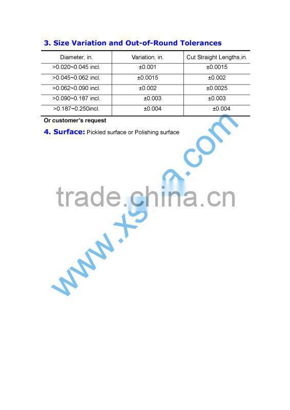 Beta titanium alloy wire Ti-15V-3Cr-3Al-3Sn