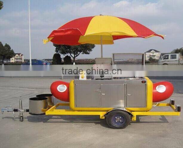 Mobile Food Trailer, Fried Ice Cream Food Cart, Food Truck