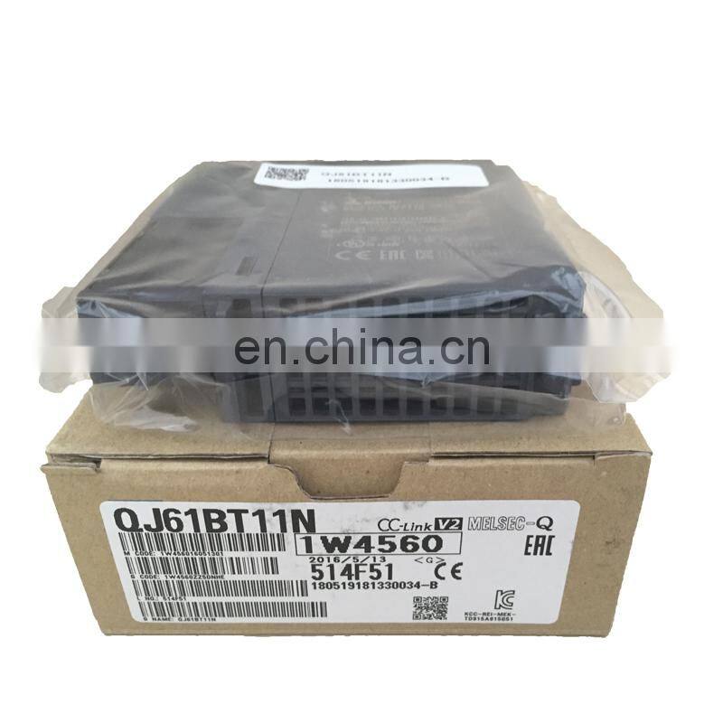 Original Mitsubishi Q Series CC-Link network module QJ61BT11N with good price in stock