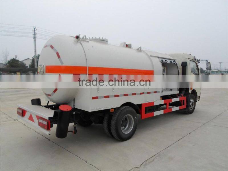 DFAC 5m3 LPG truck with dispenser for sale 008615826750255 (Whatsapp)