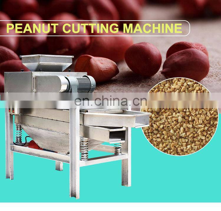 Hot Sale Automatic Peanut Crushing Almond Chopping Chestnut Cutting Machine Nut Dicing Chopper Machine