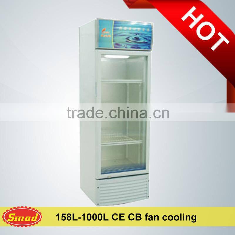 Refrigerated Showcase Display Cooler Glass Door Display Fridge