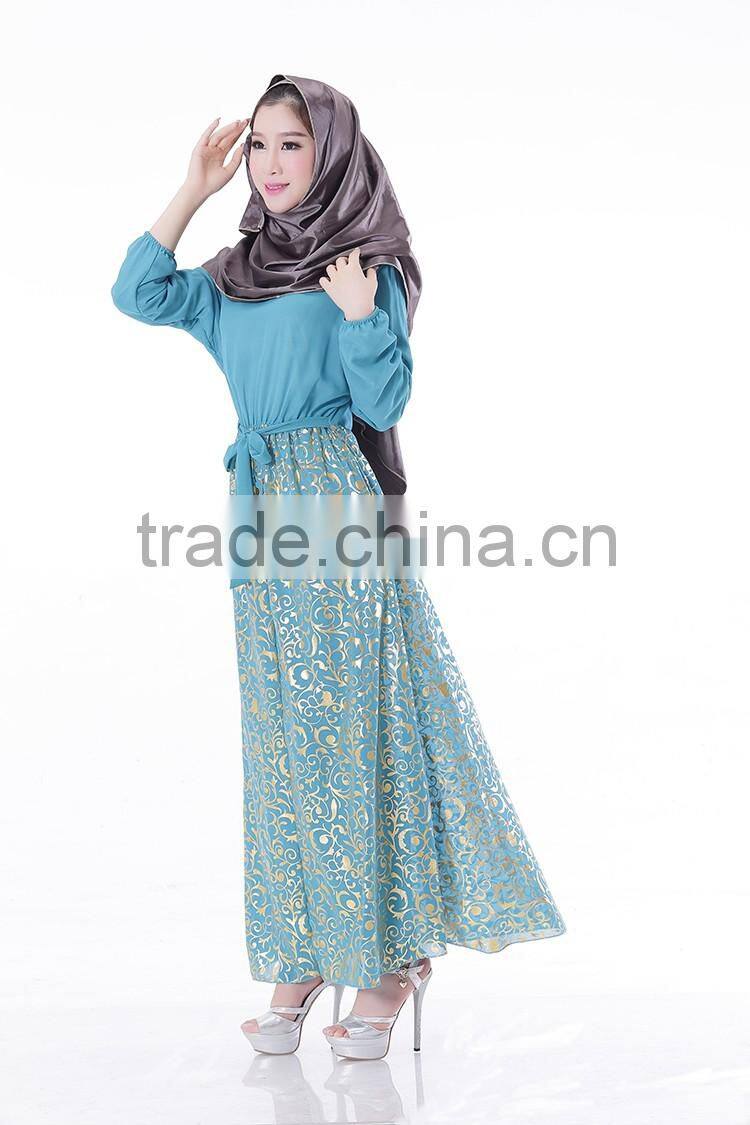 Spring Fashion Dress Long Sleeve Casual Dress Sex Maxi Dress