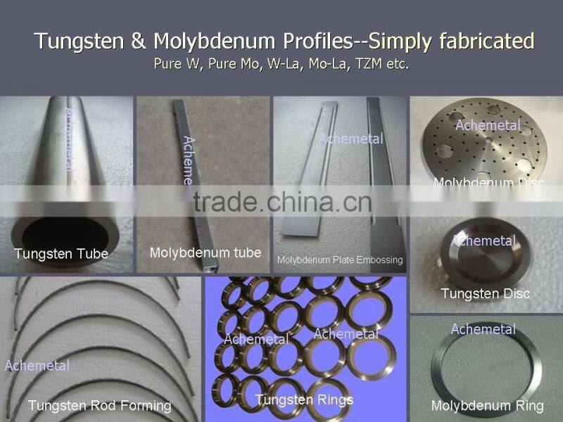 99.95% pure tungsten ring for industry