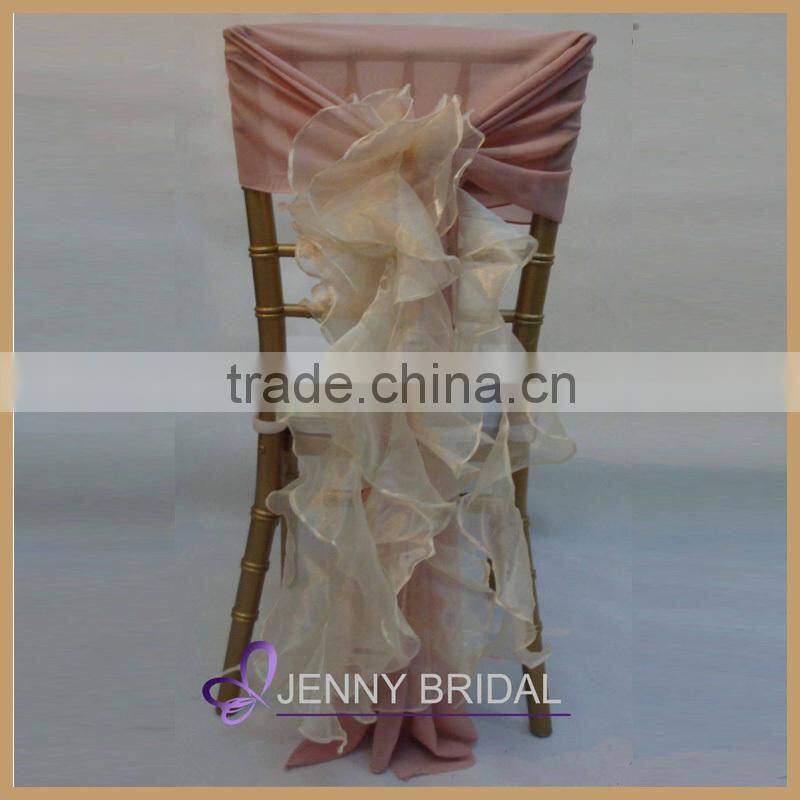 C186C jenny bridal fancy turquoise chiavari chair cover for wedding