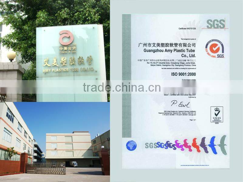 Plastic tube container three balls for face cream body lotion New Design