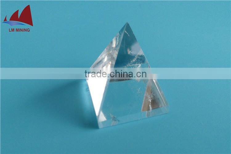 Natural Crystal Quartz Pyramid