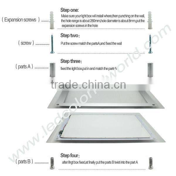 Alibaba acrylic LED jewelry decorative pill box