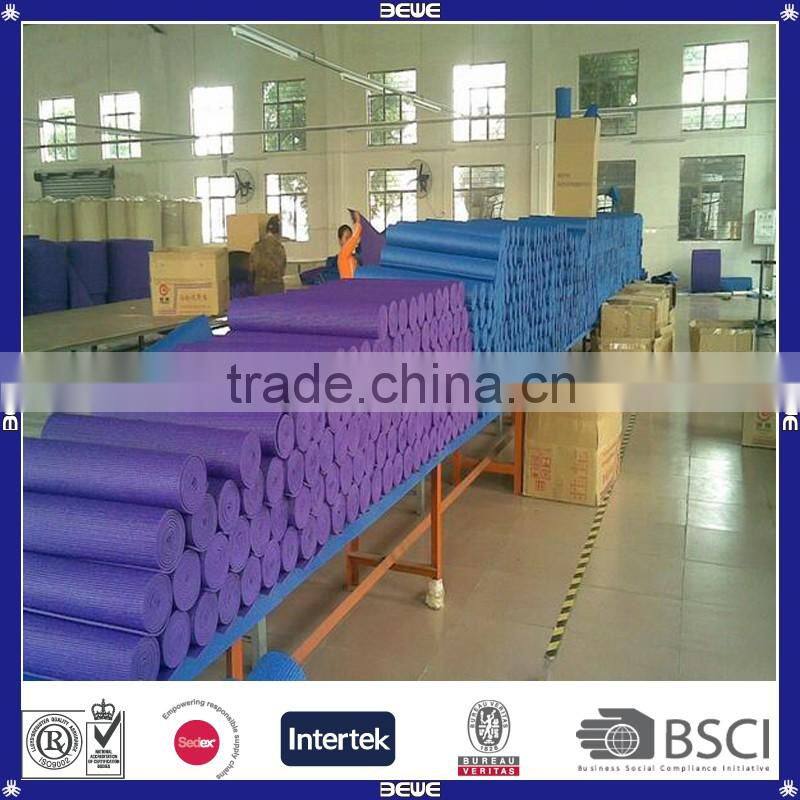 Customized Print Natural Rubber Round Yoga Mat