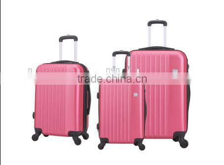 new modern popular luggage set fashion luggage trolley set lady carry on luggage