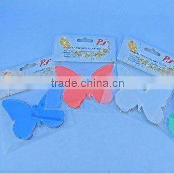 2012 self wall acrylic butterfly/animal shape Mirror sheet/decoration/sticker