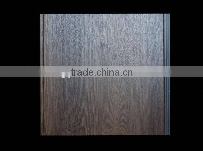 wooden grain design bathroom design laminated pvc ceiling panel for decorative interior wall made in china
