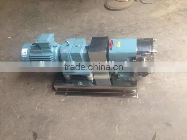 Stainless Steel Rotor Pump/ Chocolate Pump/ High Viscosity Liquid Pump