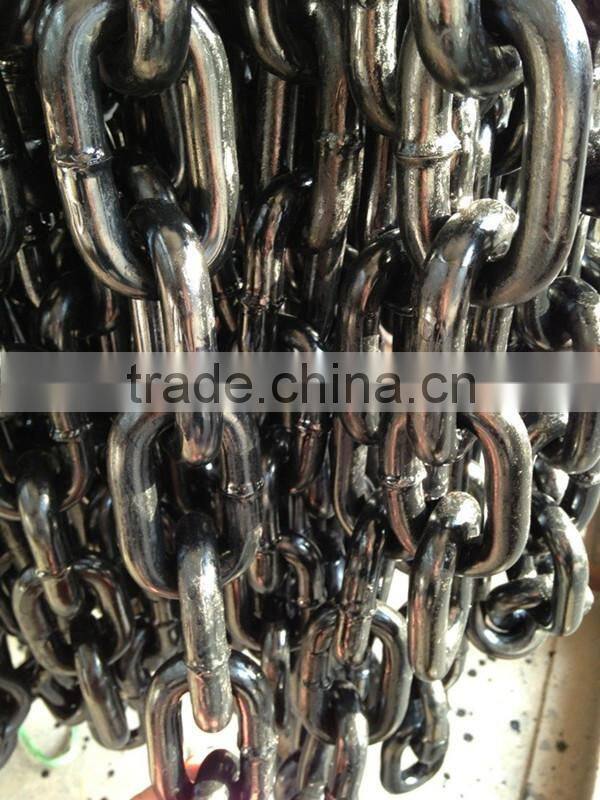 Manufacturing Hardened Steel Chain China Link and Link Chain