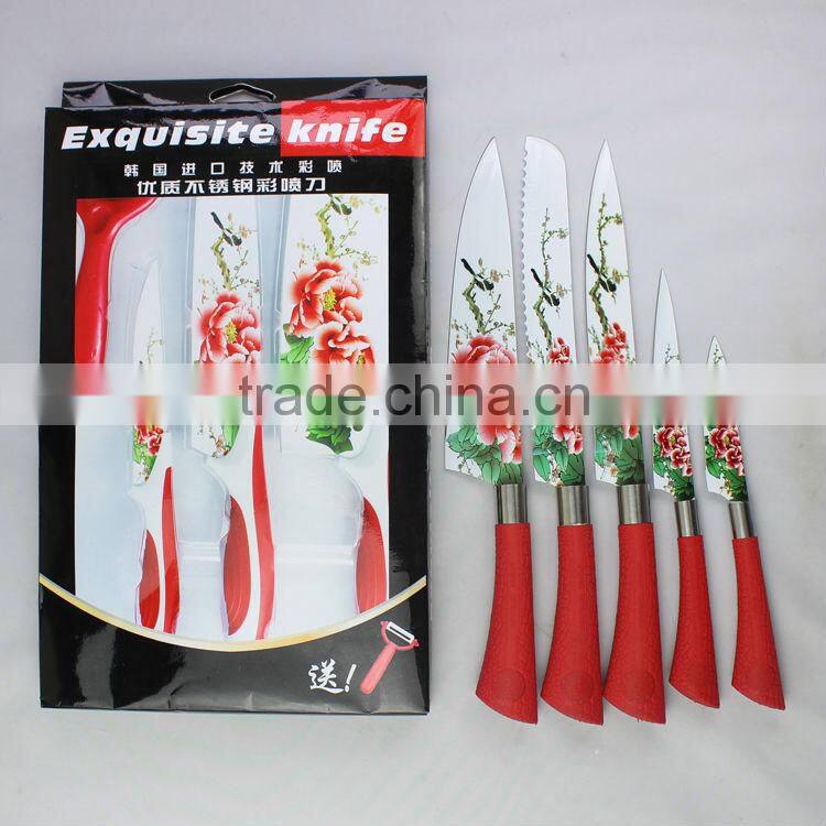 New style printing stainless steel knife