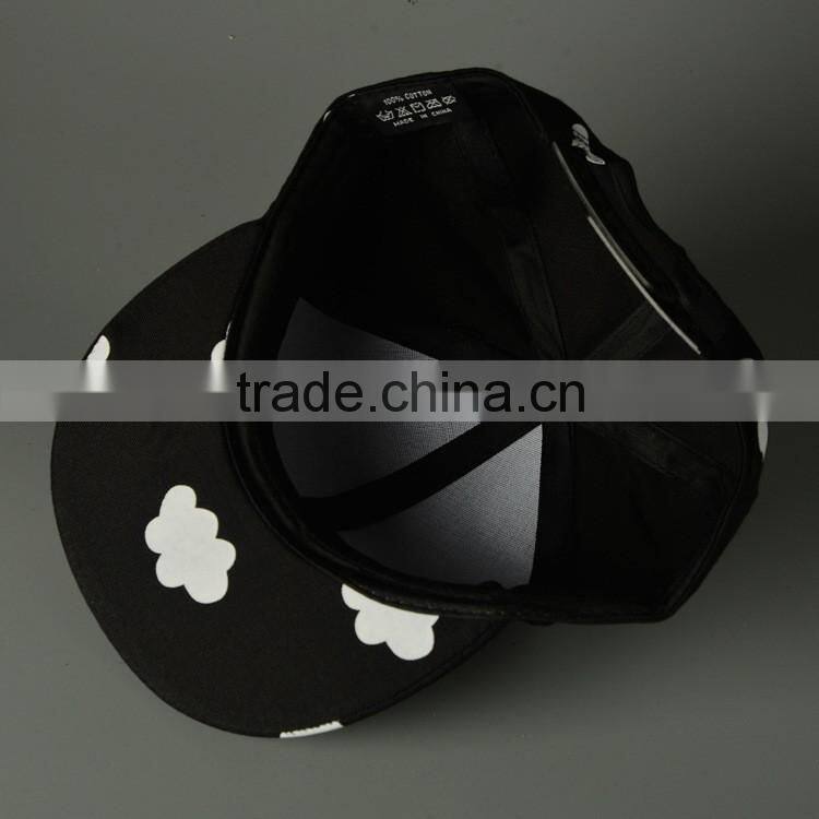 Cute Lovely Cloud Printing Flat Brim Spring Summer Boys Girls Sun Cap