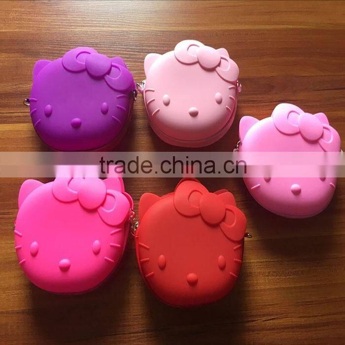 2016 lastest pink hello kitty design shoulder bag with chain