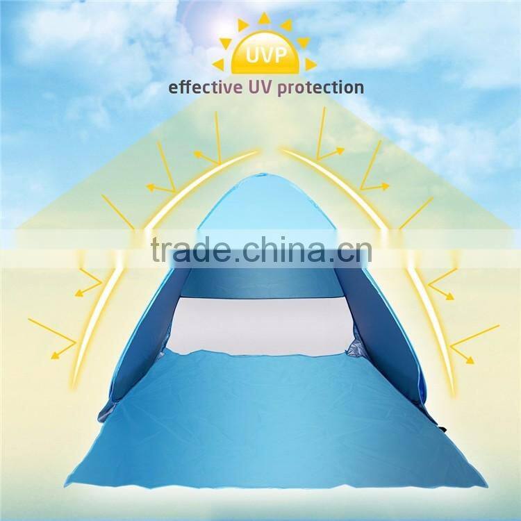 Camping Outdoor Tent Shelter Automatic Beach Anti-UV Fishing Ultra Light Umbrella Pop Up Tent