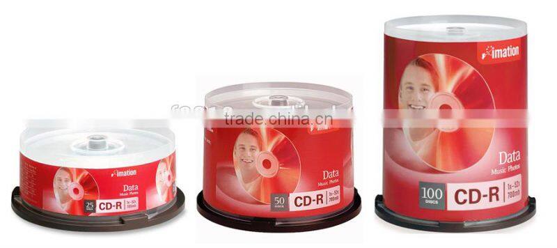 Imation A+ CD-R blank, cake box packing, bulk cd-r 52X 700MB