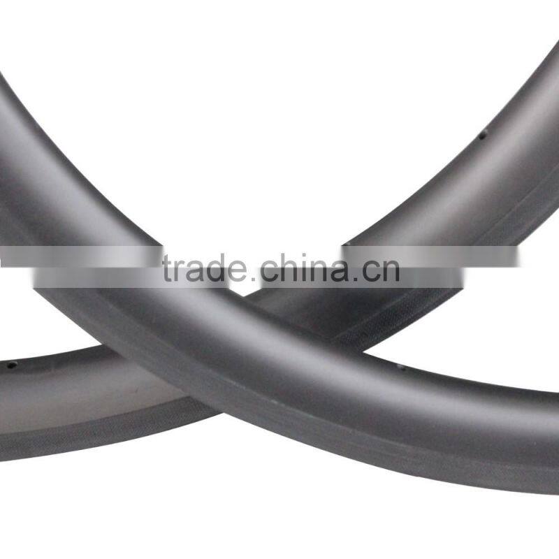 40mm clincher road bike rims carbon fiber bicycle rim W40C