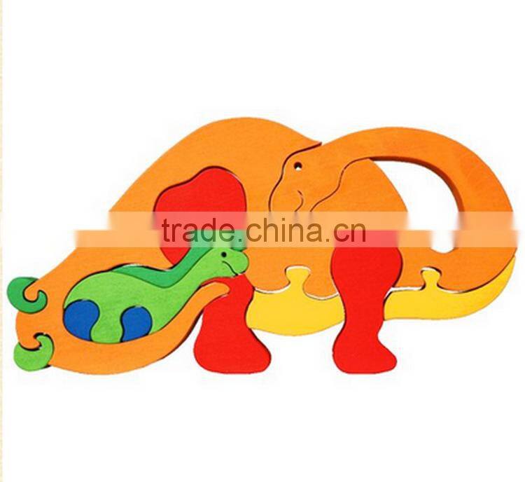 2016 Hot Sale Product Kids Intelligent Wooden 3d Puzzle OEM/ODM Educational Game Toy Jigsaw Puzzle for Children
