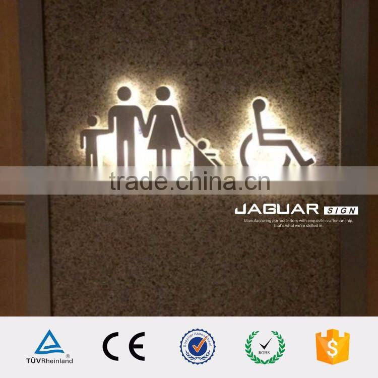 Profeesional Manufacturer Jaguar Metal Letter Sign Aluminum Channel Letter Trim Cap