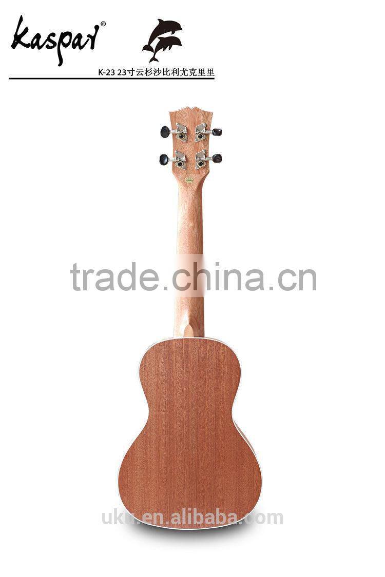 china OEM wholesale spruce ukulele cartoon little bear lovely ukulele