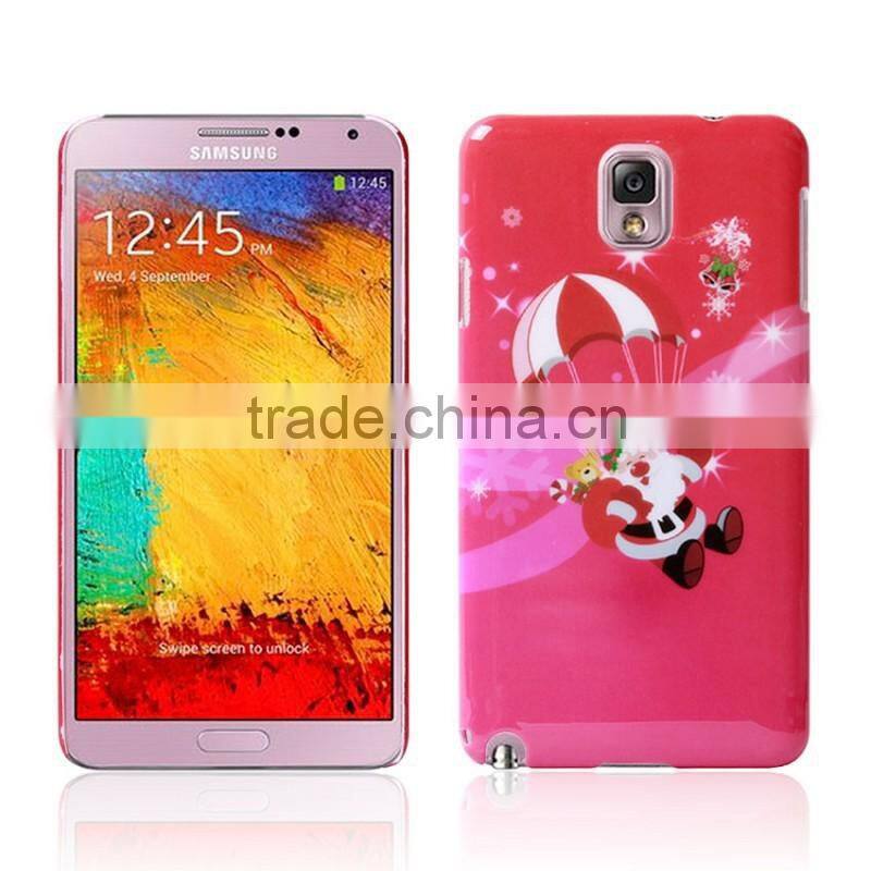 Best price mobile shell for galaxy note 3 custom case(promotional christmas gifts)