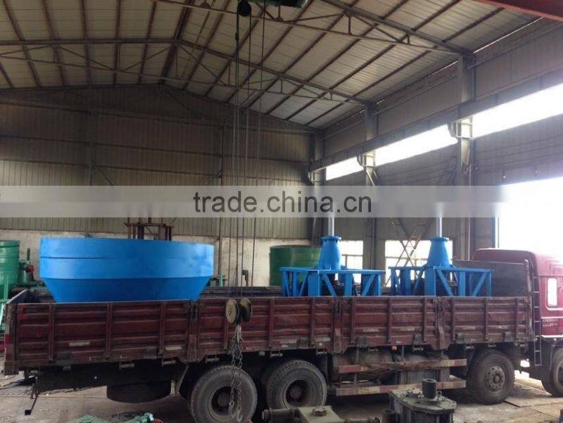 Gold milling machine for separate gold silver lead zinc iron