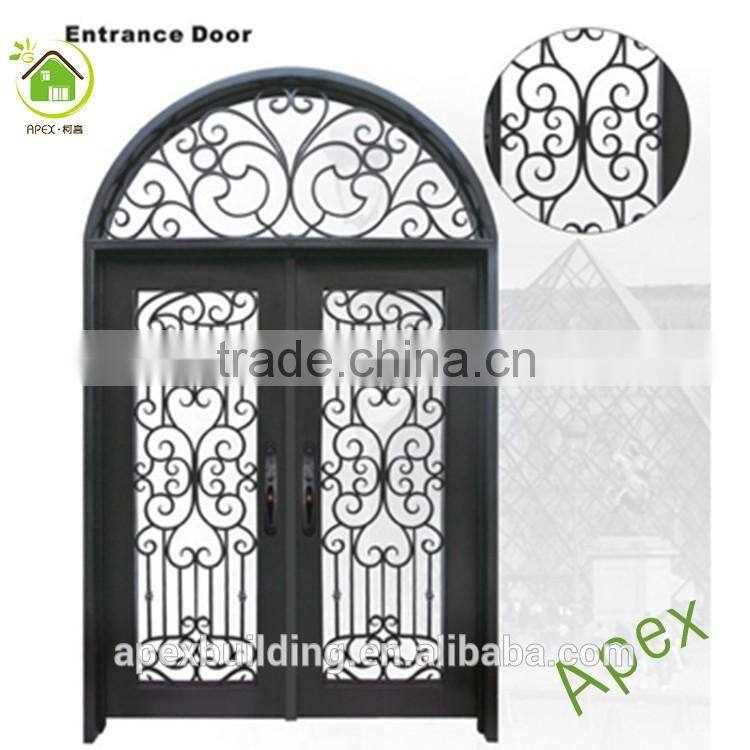 iron grill doors wrought iron exterior doors entrance door