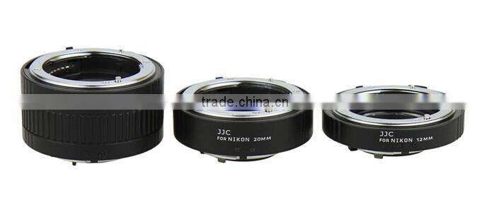 JJC AET-NS Camera Macro Extension Tube Automatic Extension Tube For Nikon F-mount