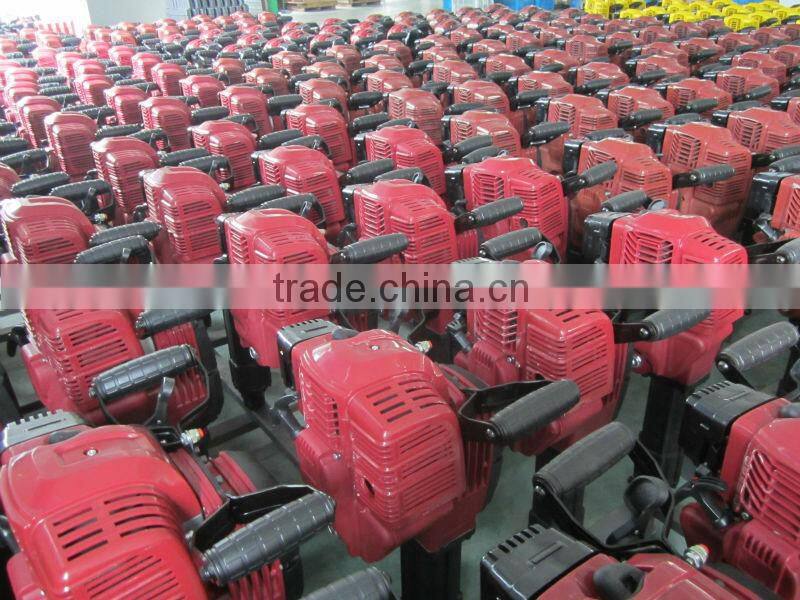 52mm Petrol Gas Powered Electric Power Mini Hand Fence Pile Piling Driving Machine Portable Gasoline Star Picket Post Driver