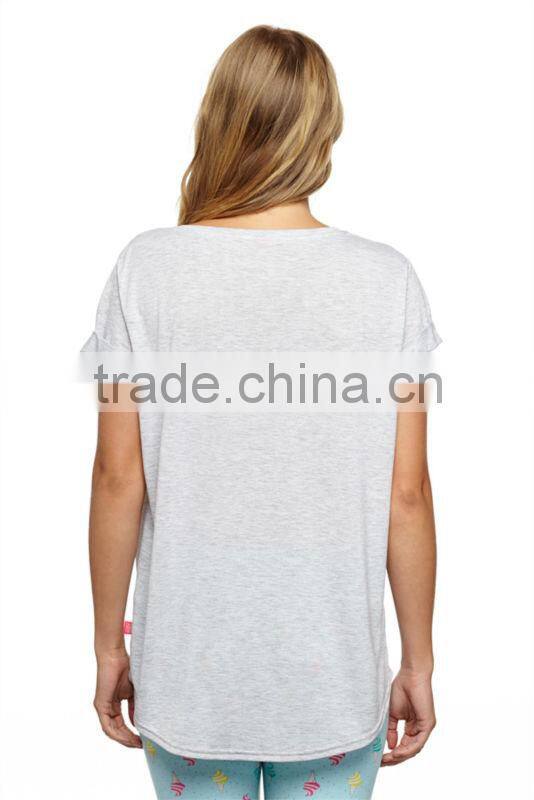 ladies cotton jersey white nightshirt nightshirts