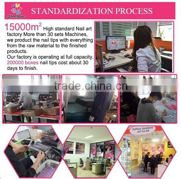 MSDS Certification and Plastic,ABS Material Full cover French Fake Nails