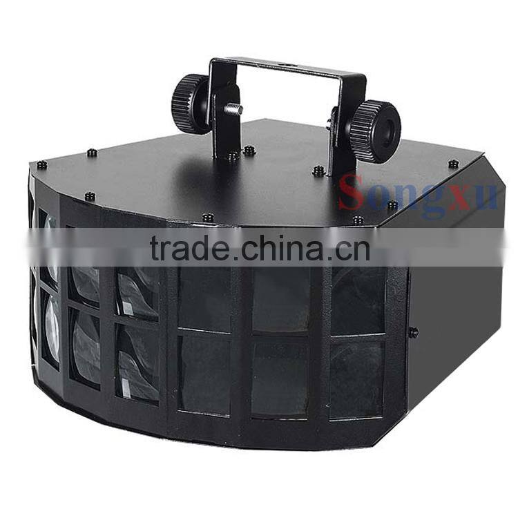 party equipment rgbw 4in1 double butterfly dmx led dj lights effect light for wedding show event