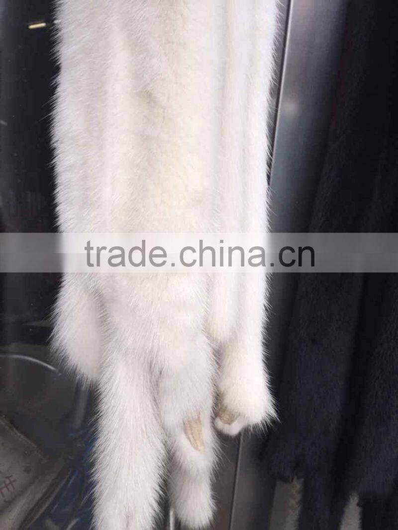 High Quality mink skin fur factory