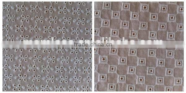 heavy cotton lace fabric for garment accessories