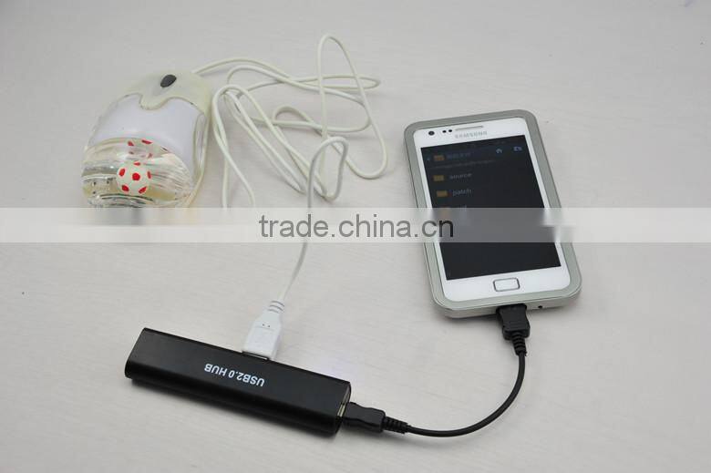 Micro USB Hub USB OTG Extension Adapter for Smartphone and Tablet