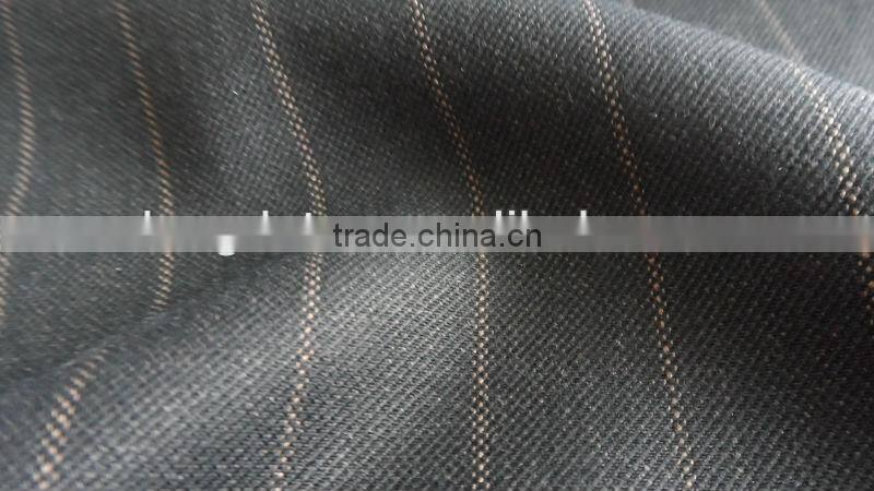 Classic stripe 65 polyester 35 viscose fabrics