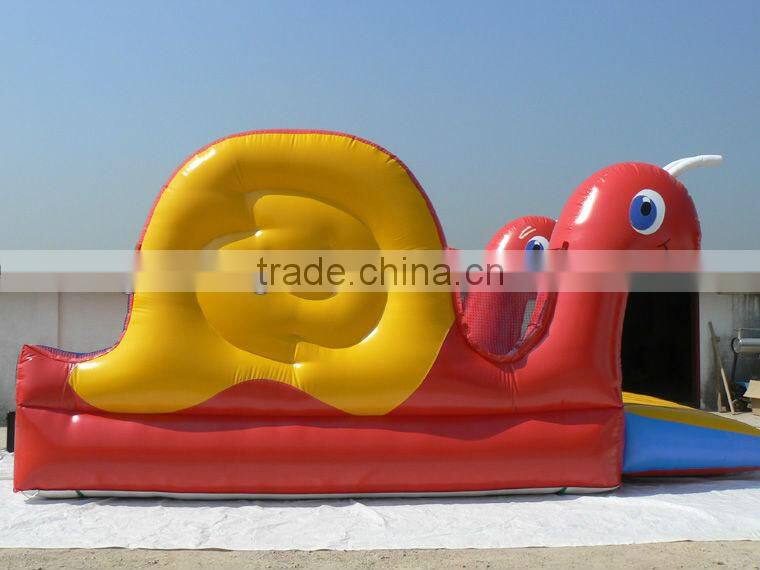 2016 New Product Inflatable Plastic Bouncer Castle with Pool For Sales